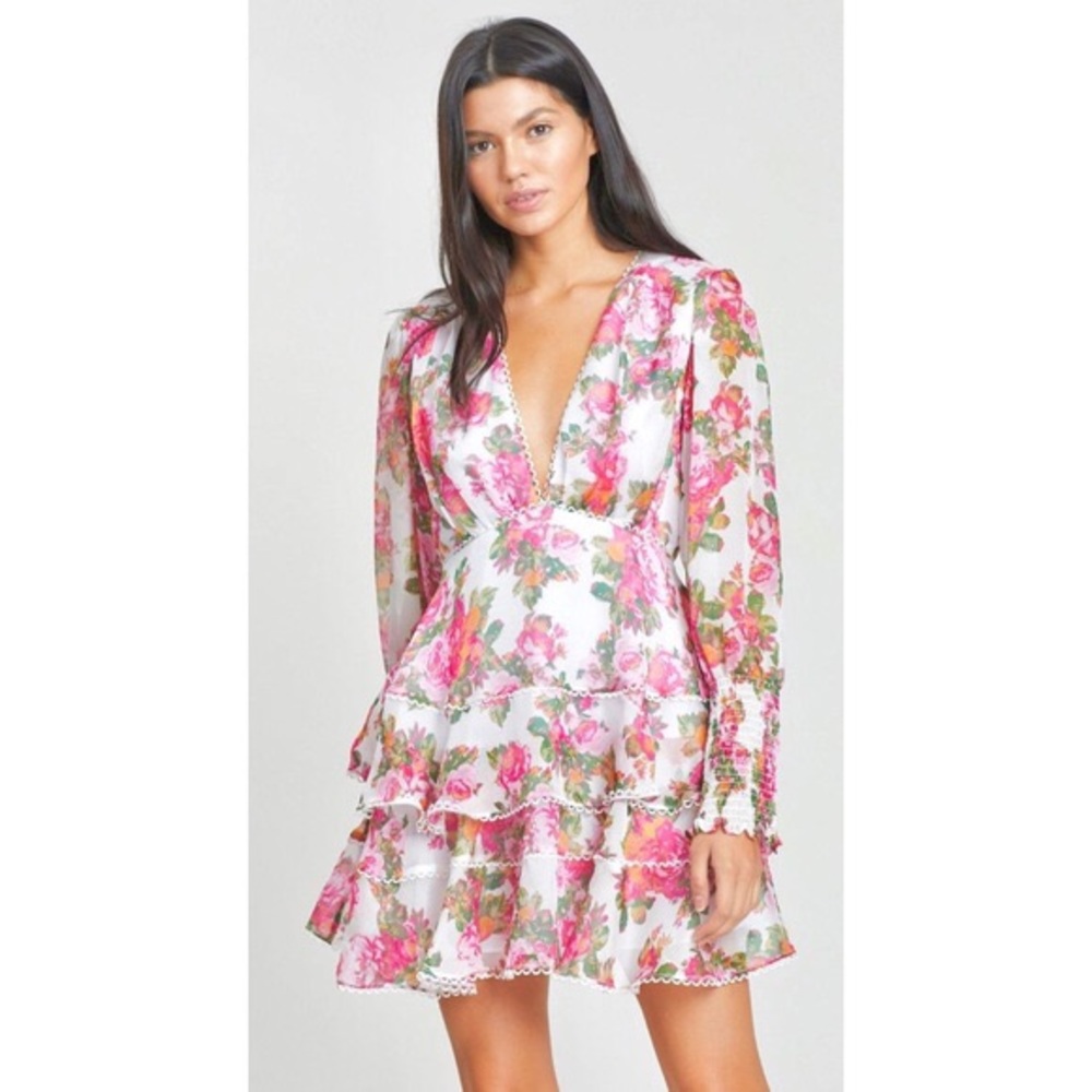 Keepsake Oblivion Long Sleeve Mini Dress